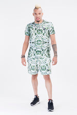 Green Swirl Tie Dye Tee
