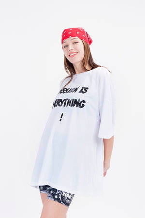 Passion is Everything Oversized T-shirt