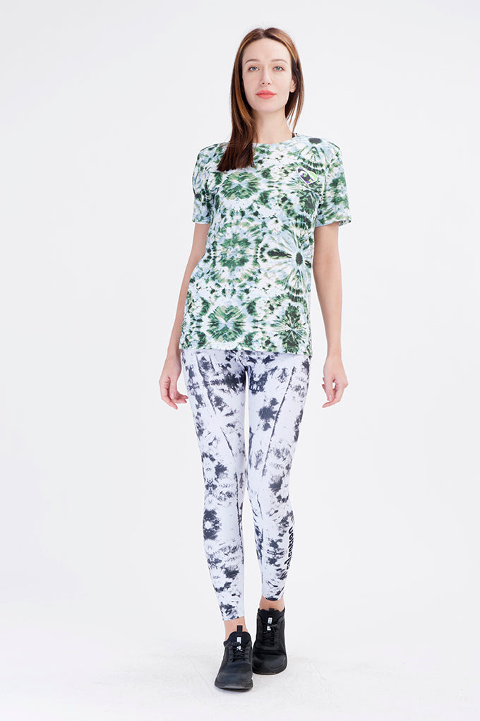 Mirrored Tie Dye Leggings