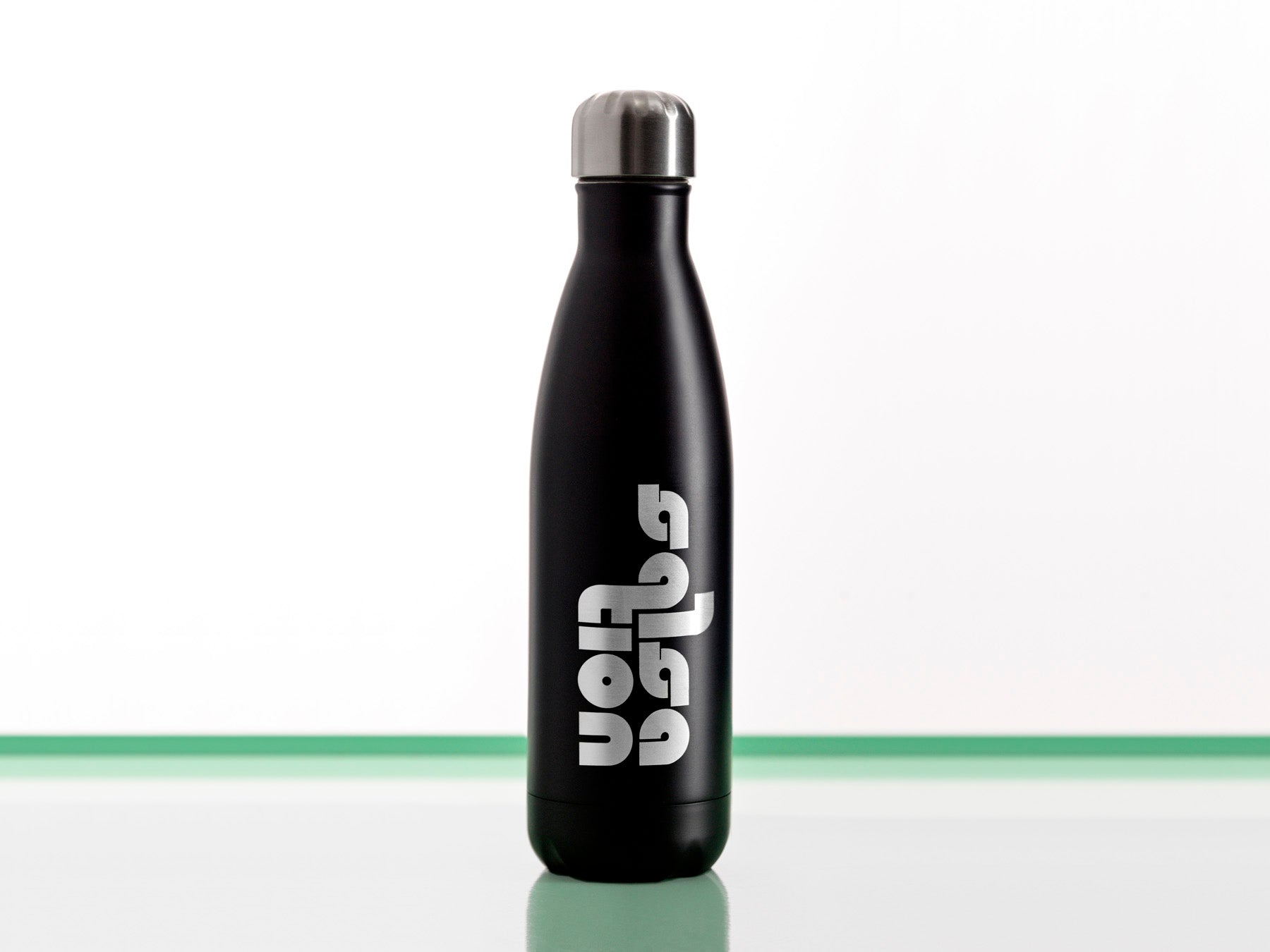 Stainless Steel Reusable Bottle - Matte Black