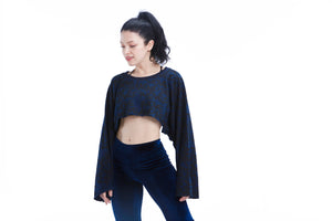 Move and Be Moved Cropped Sweatshirt