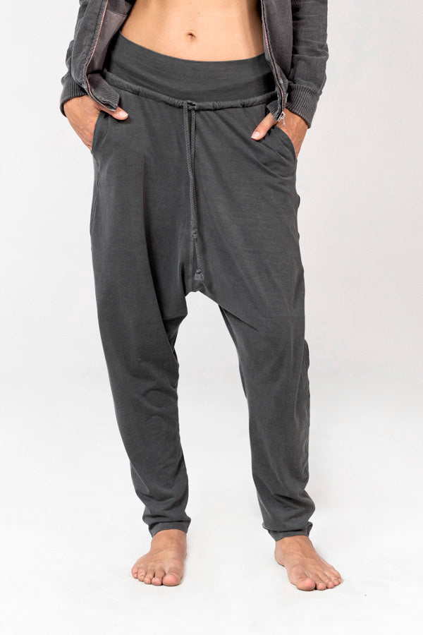 Men Drop Crotch Slim Fit Sweatpants Jogger With Mesh – Ofelya Boutique