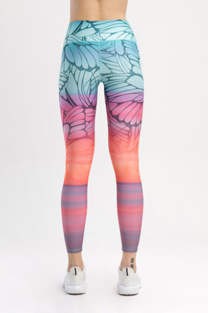 Butterfly Sunset Leggings