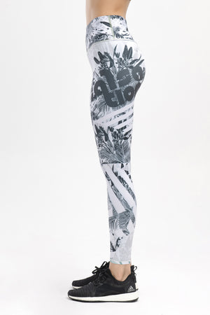 Tropical Forest REVERSIBLE Leggings