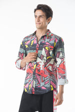 Graffiti Button Down Shirt