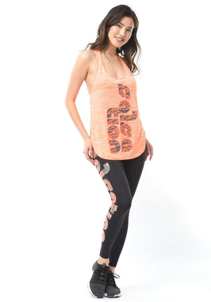 Orange Logo Tank