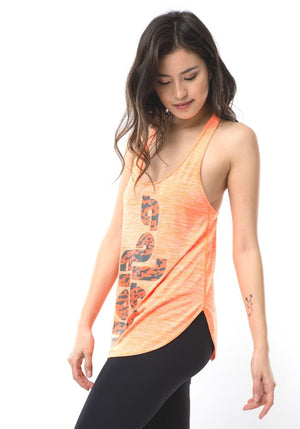 Orange Logo Tank