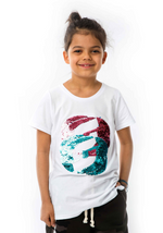 Twinkle Double Icon T-Shirt - white