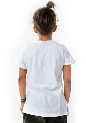 Twinkle Double Icon T-Shirt - white
