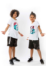 Twinkle Double Icon T-Shirt - white