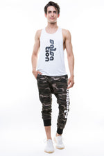 Tristar Tank - White/Blue+Black *